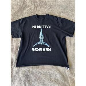 Playboi Carti Graphic Tee with 'Reverse Falling In' Print